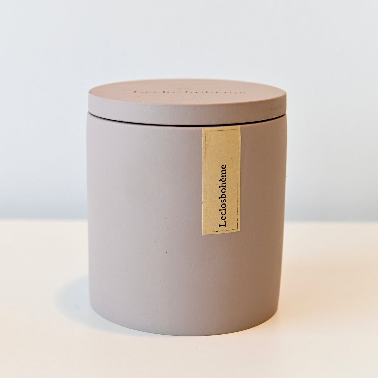 Candle - Concrete pot