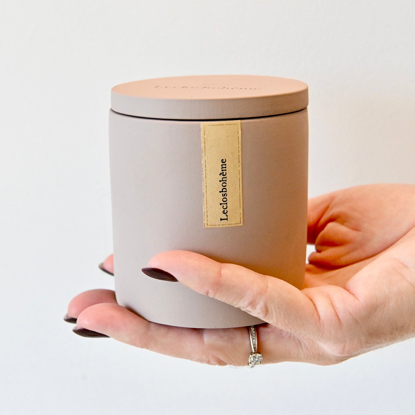 Candle - Concrete pot