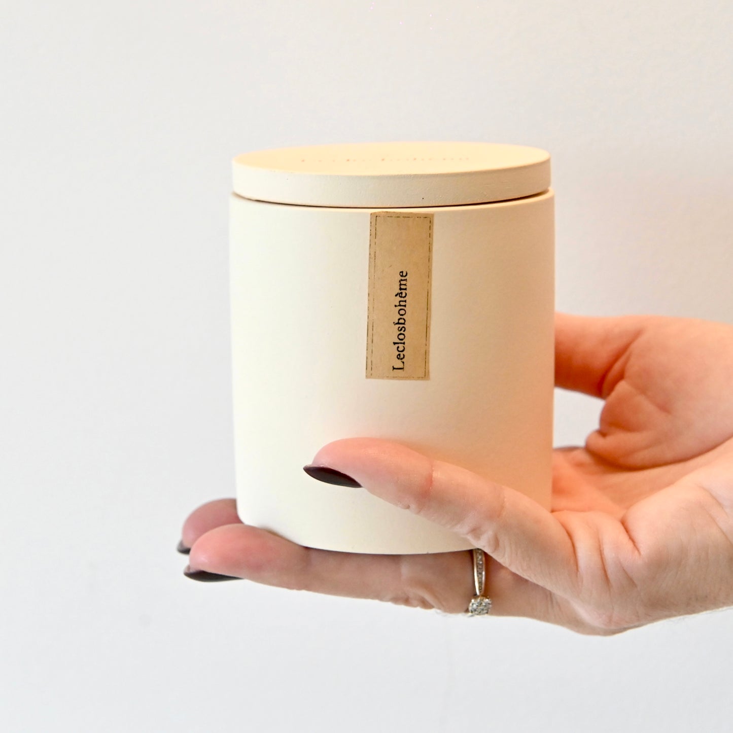 Candle - Concrete pot